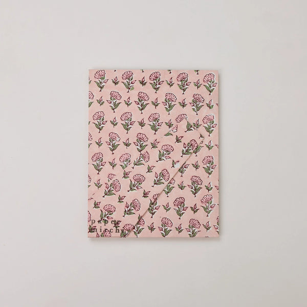 Block Printed Picture Frame - Ditsy Floral Blush
