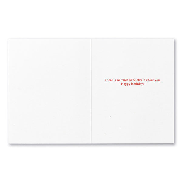 She Loved Life And It Loved Her Right Back Card