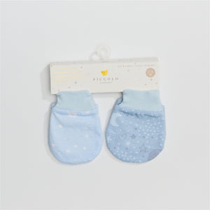 Pack Jersey Scratch Mitts Blue Set of 2