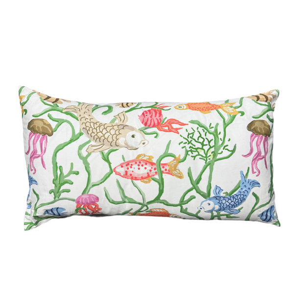 Dana Gibson Fish Pillow