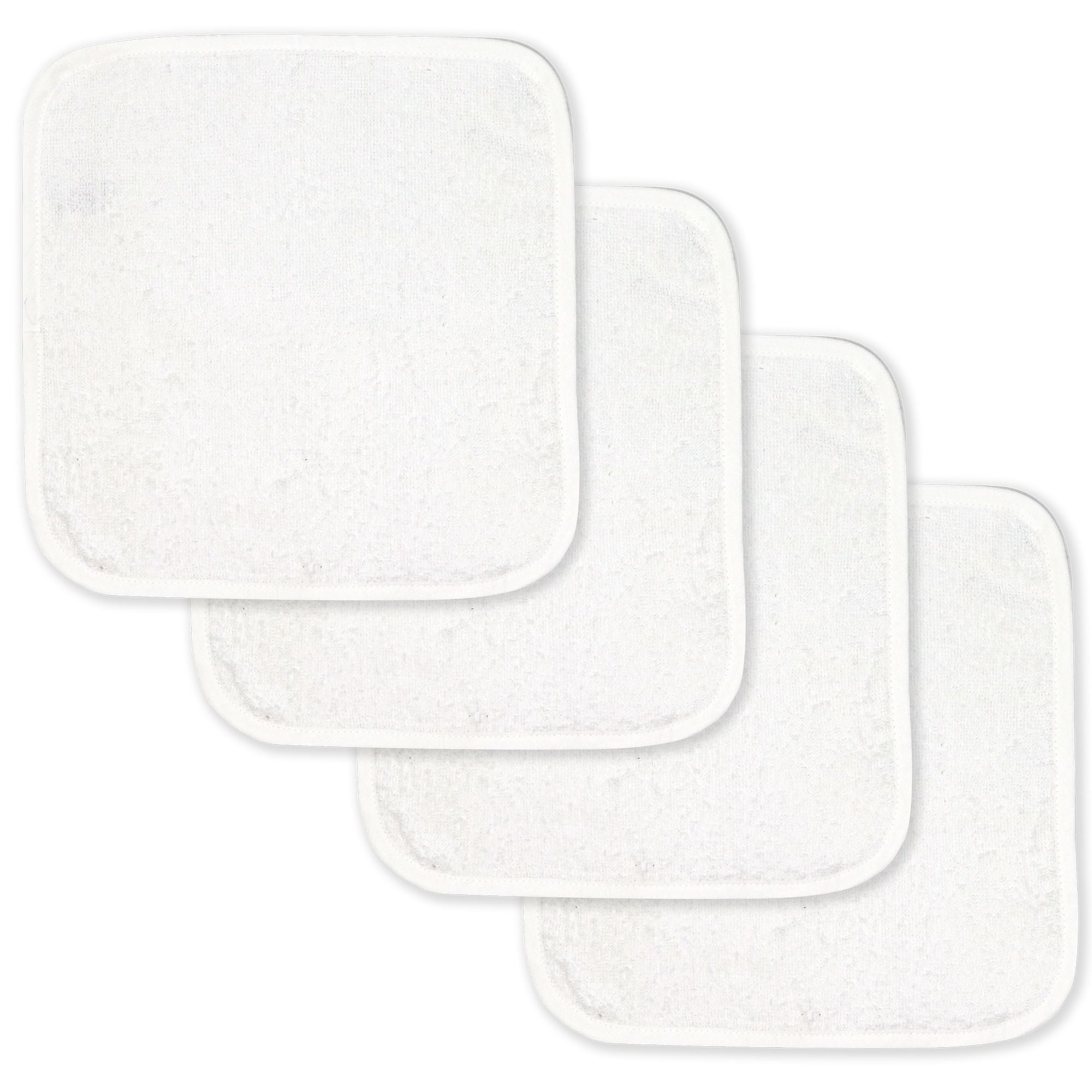 Baby Washcloths - White
