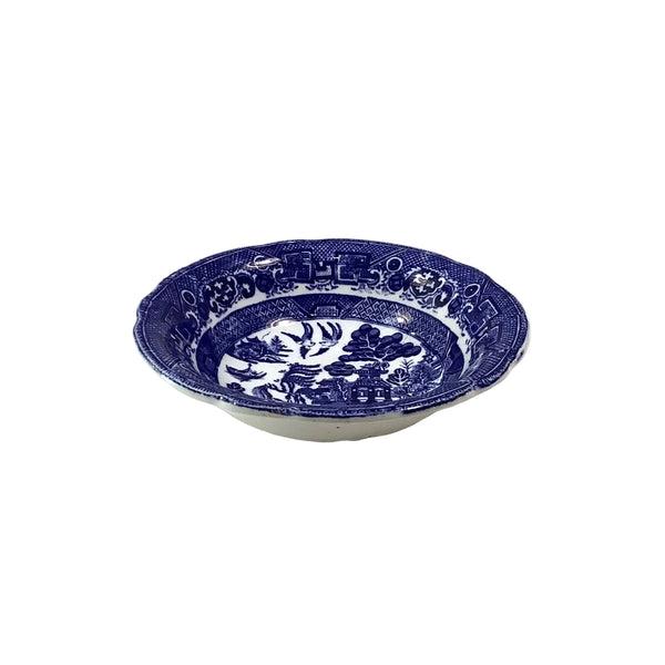 Vintage Blue Willow Bowl - 6”