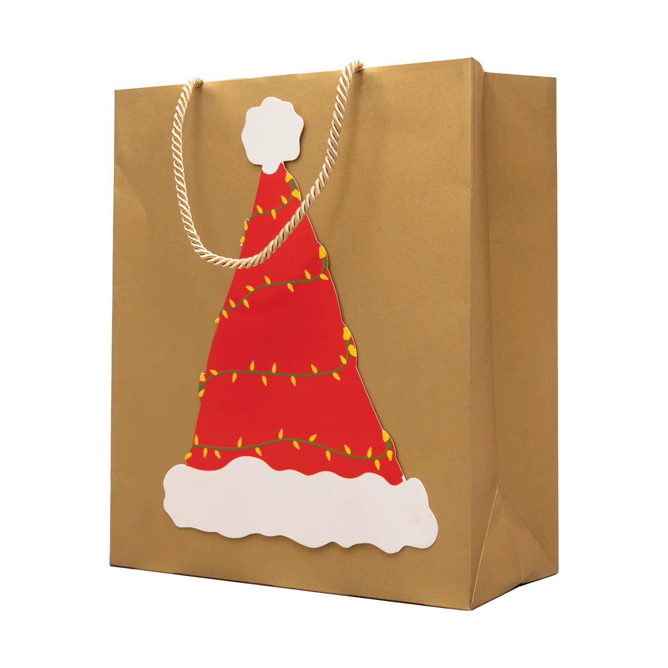 Be Merry Gold Gift Bags
