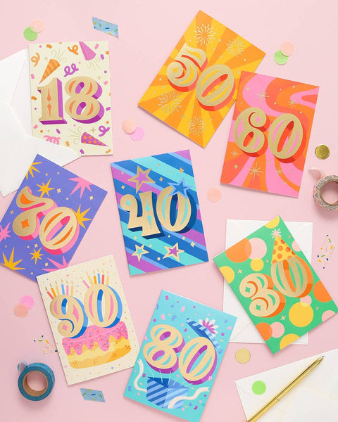 40th Birthday Card