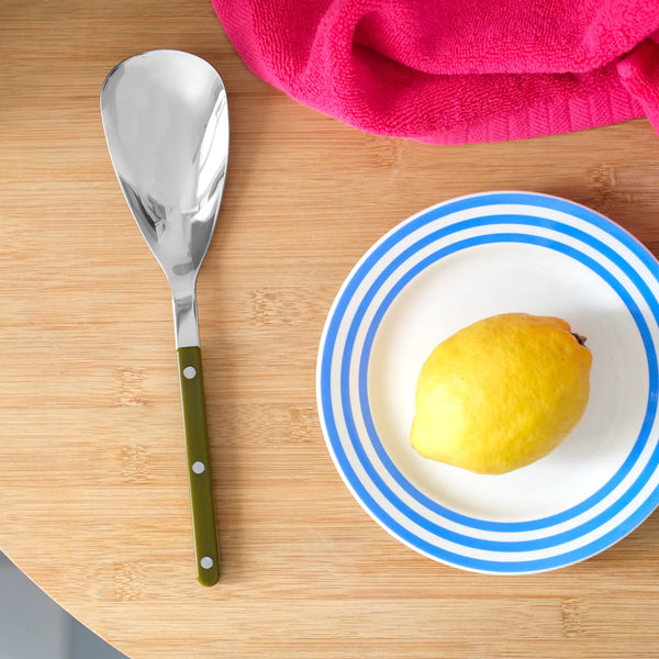 Sabre Paris Bistrot Rice Spoon - Green Fern