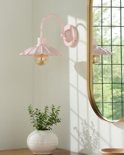 Pavona Wall Sconce - Pink