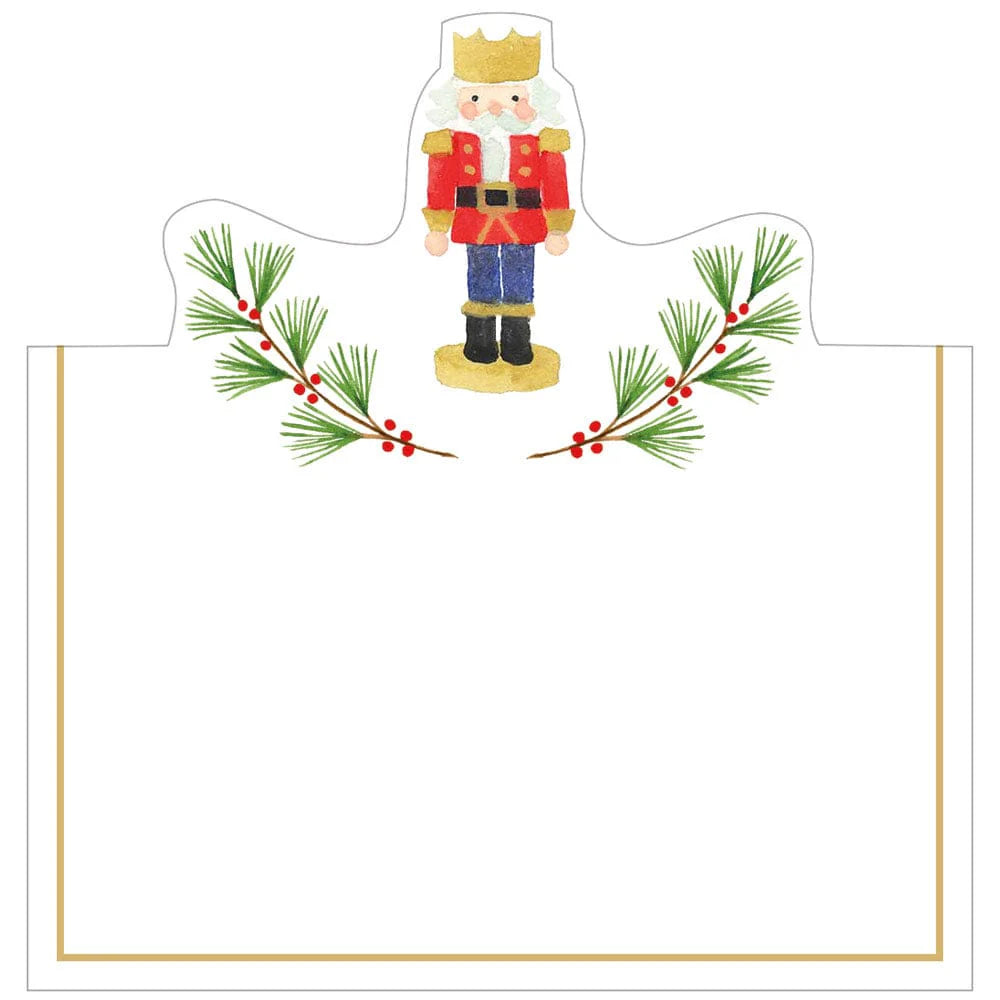 Little Nutcracker Die-Cut Place Cards - 8 Per Package