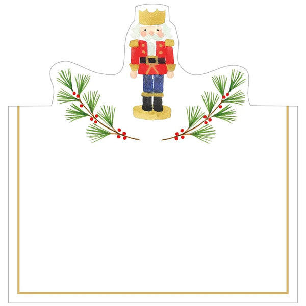 Little Nutcracker Die-Cut Place Cards - 8 Per Package