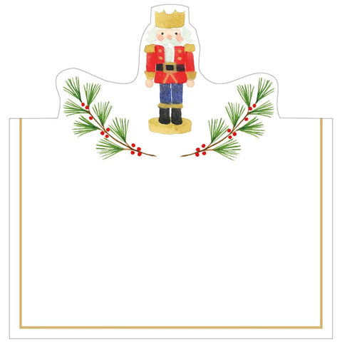 Little Nutcracker Die-Cut Place Cards - 8 Per Package