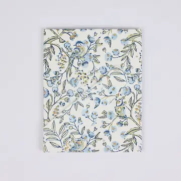 Block Printed Picture Frame - Songbird Blue Stone