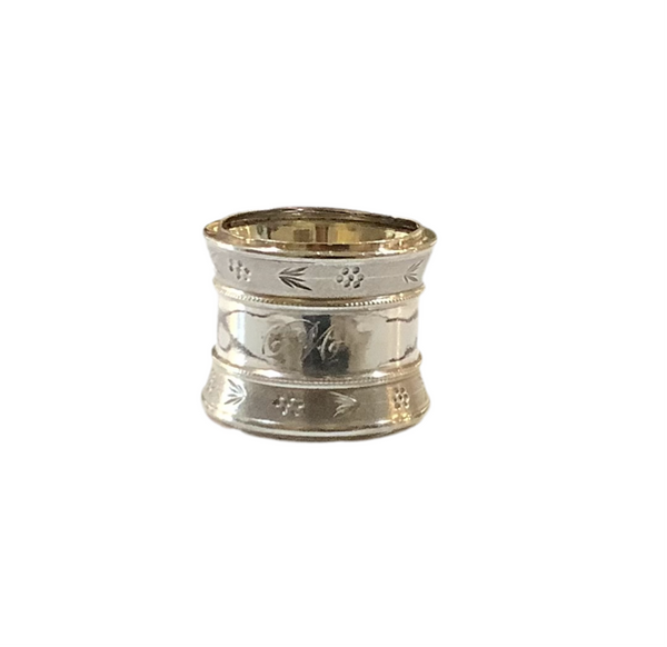 Vintage Silver-Plated Napkin Ring