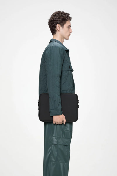 Trail Laptop Case by RAINS - Black