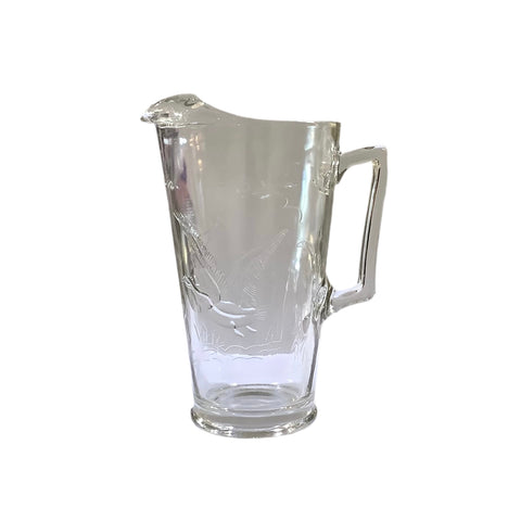 Vintage Glass Pitcher - As found