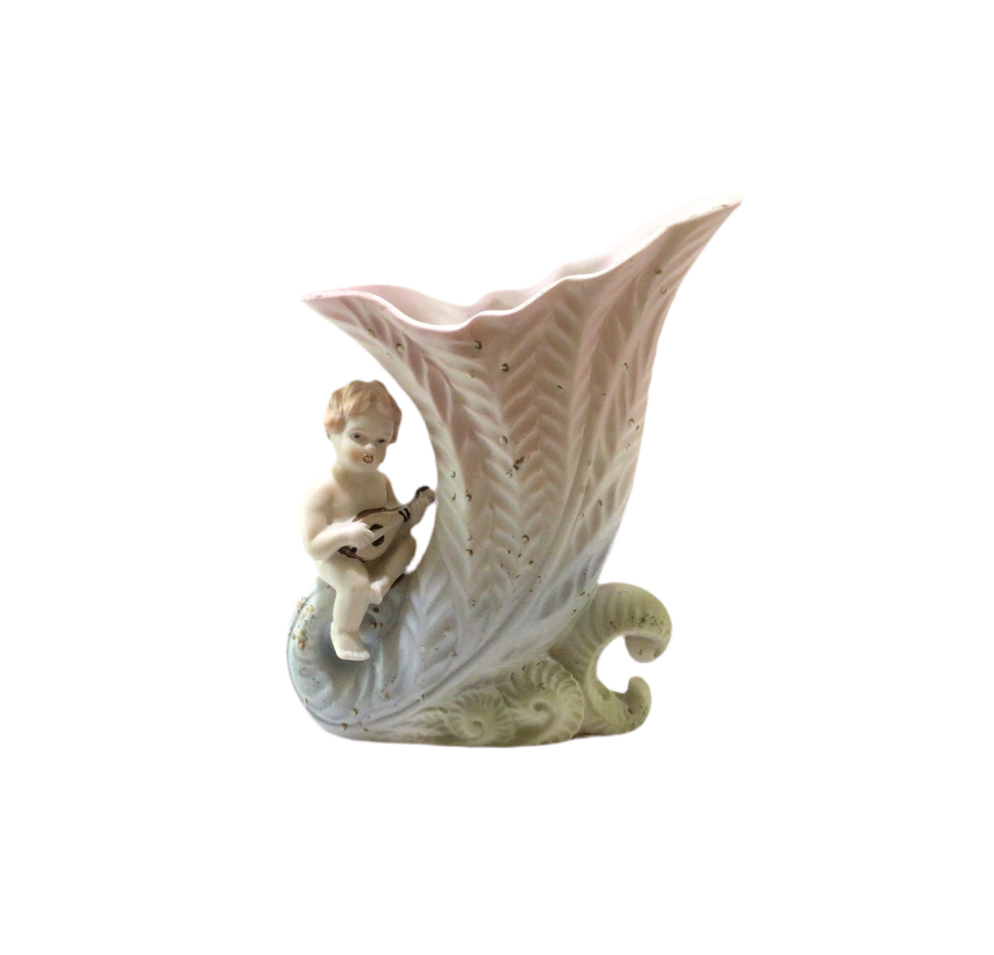 Vintage Cherub Vase I