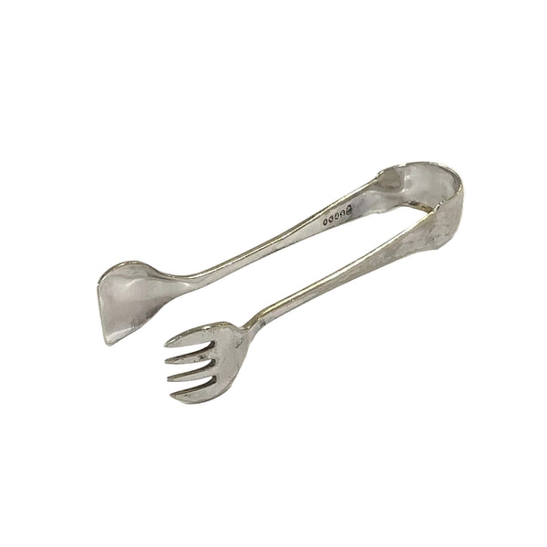 Vintage Silver Sugar Cube Tongs