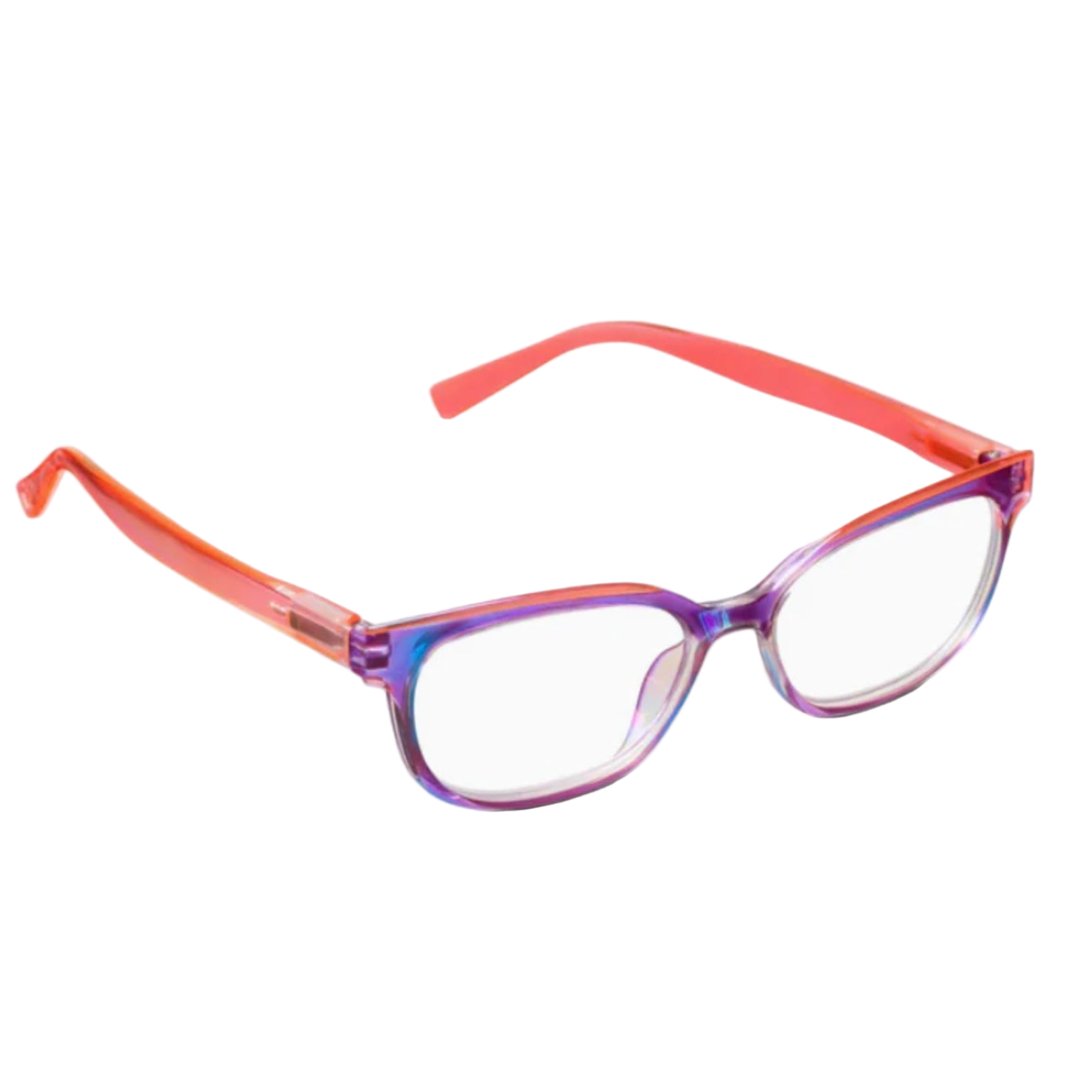 Augusta - Purple/Coral Iridescent Readers by Peepers