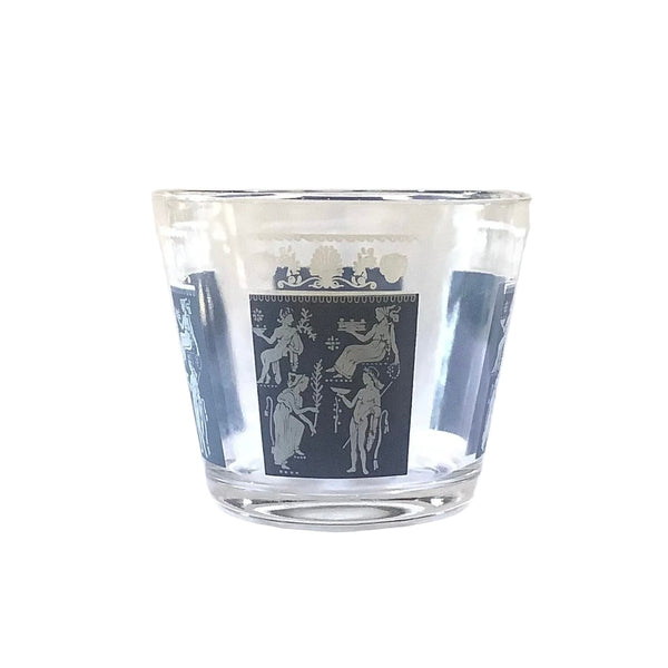 Vintage Jeannette Glass Corinthian Blue Ice Bucket I