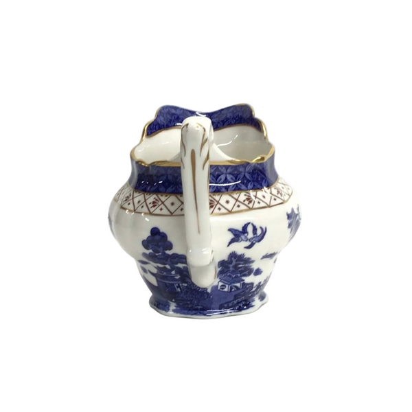 Vintage "Real Old Willow" Booths Royal Doulton England Mini Jug