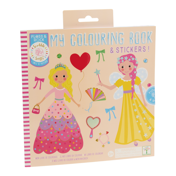 My Colouring Book & Stickers - Princess