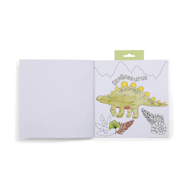 My Colouring Book & Stickers - Dino