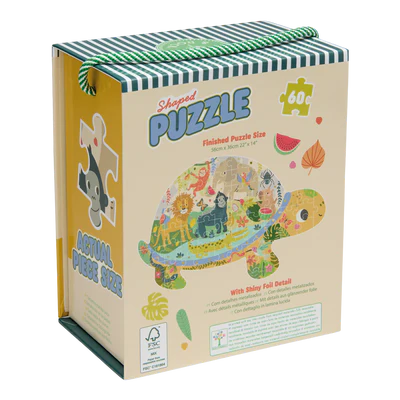 Jungle 60pc Shaped Puzzle