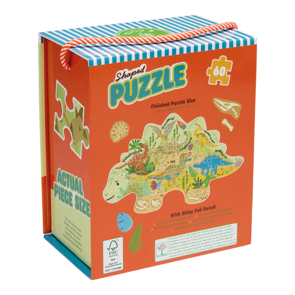 Dino 60pc Shaped Puzzle