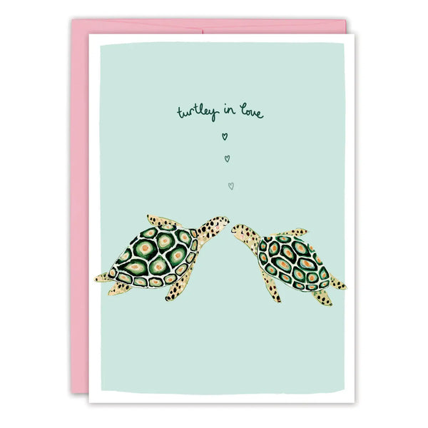 Turtley in Love Valentine's Day Card