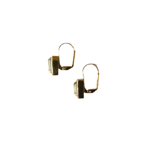 Vintage Drop Gold Earrings