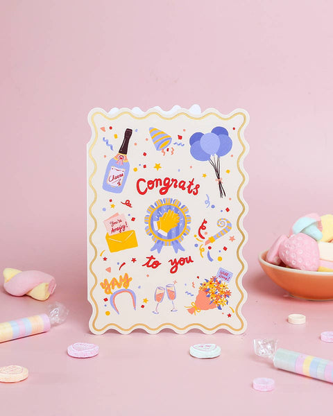 Congrats To You Greeting Card
