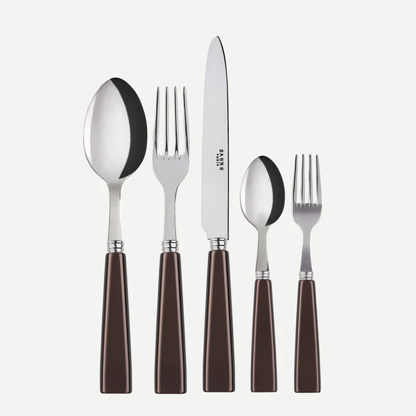Sabre Paris Icone 5 Piece Place Setting - Brown
