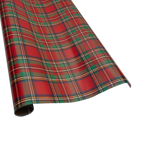 Scottish Tartan Red Roll Wrap