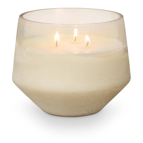Illume Large Baltic Glass Candle - Winter White