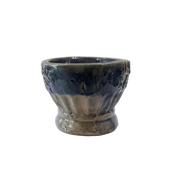 Vintage Blue Glaze Jardiniere/Planter