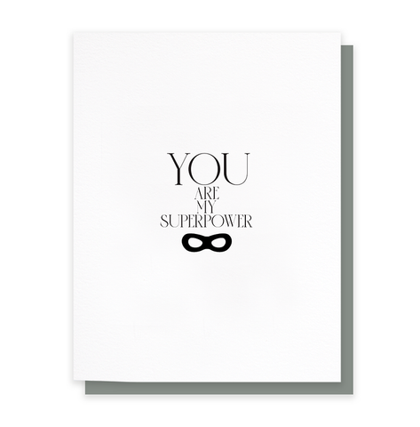 My Superpower Greeting Card
