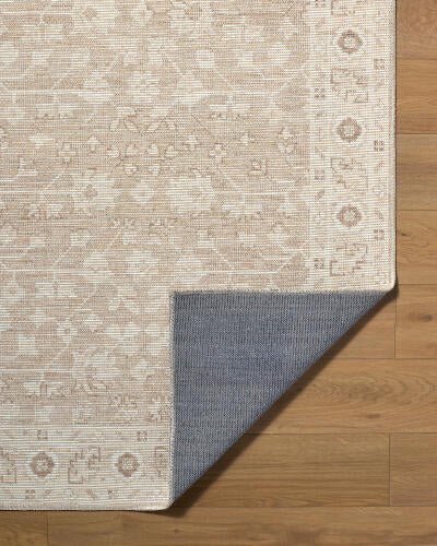 Asha Machine Woven Rug - Taupe
