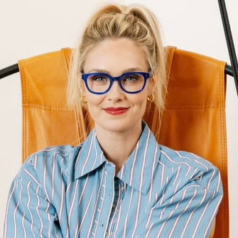 Galaxy Blue Readers by Peepers