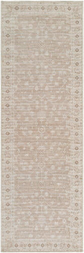 Asha Machine Woven Rug - Taupe