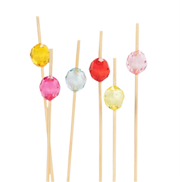 Colourful Ball Picks - 100 Pieces