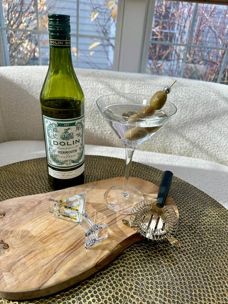 Acrylic Napkin Weight - Martini