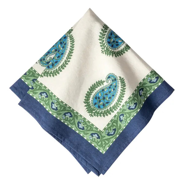 Cassis Blue & Green Napkin