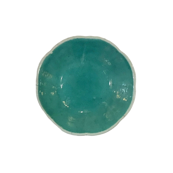 Vintage Chinese Hand-Painted Footed Bowl II
