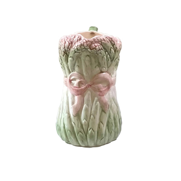 Vintage Ceramic Asparagus Pitcher