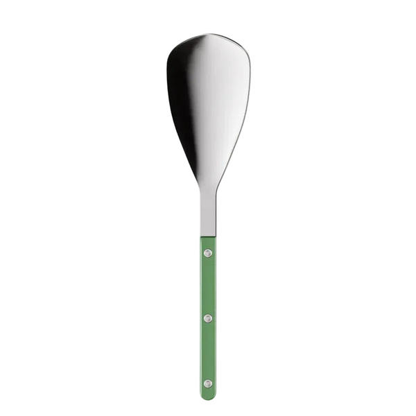 Sabre Paris Bistrot Pearly Rice Spoon - Garden Green