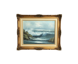 Original Seascape Framed Painting
