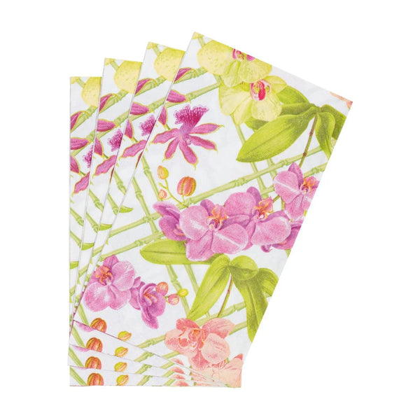 Dinner/Guest Napkins - Orchid Conservatory