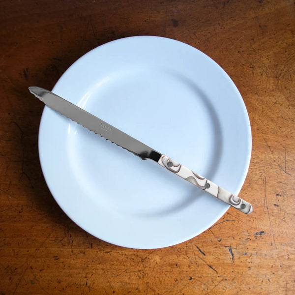 Sabre Bistrot Bread Knife - Dune Ivory