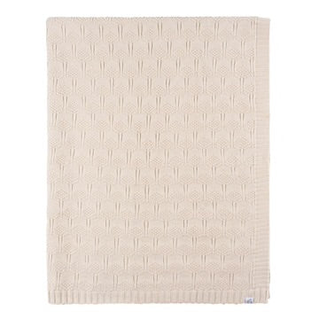 Sweater Knit Blanket - Tan
