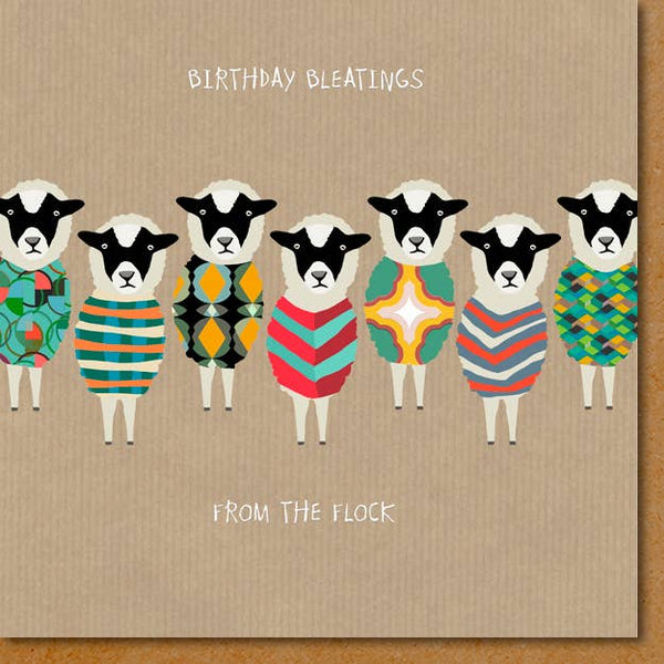 Birthday Bleatings Card