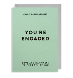 Congratulations: You're Engaged Card