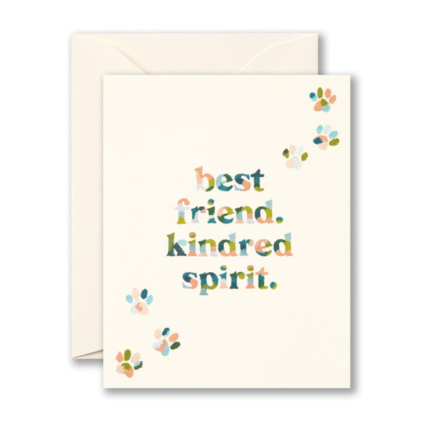 Best Friend. Kindred Spirit Card